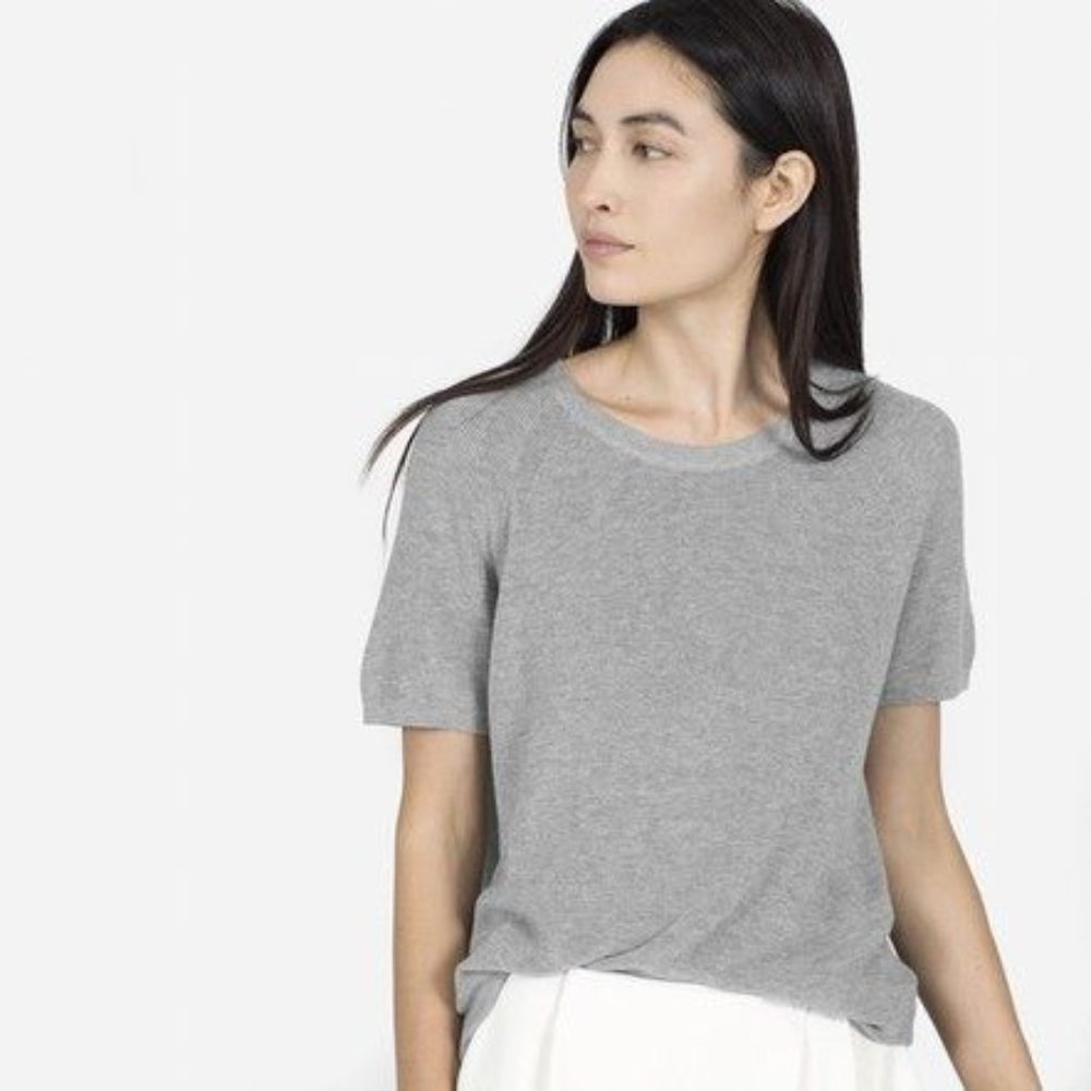 Everlane - The Cotton Short Sleeve Sweater